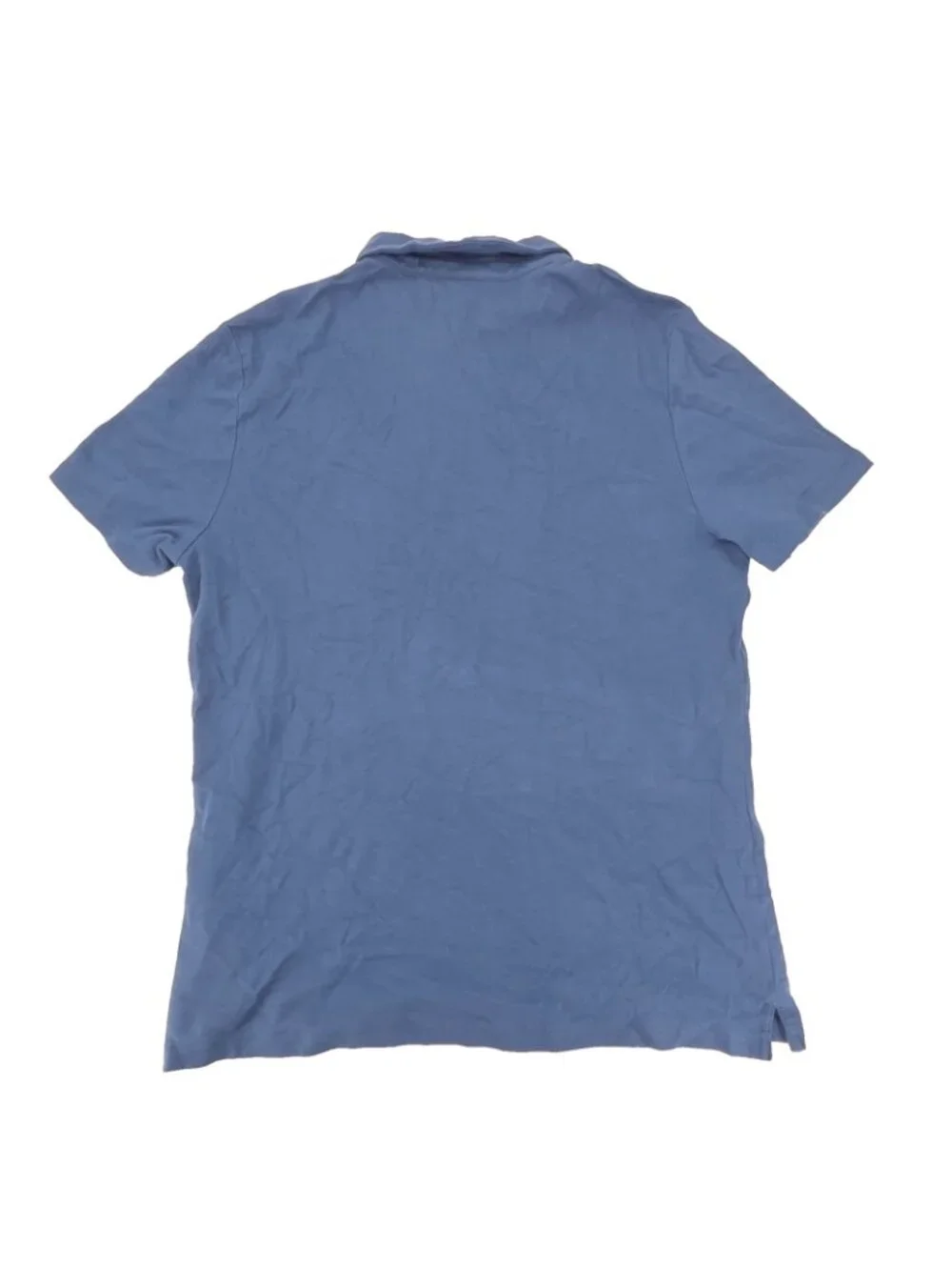 Banana Republic Polo Shirt Mens XL Blue Collared 100% Cotton Solid Casual Preppy